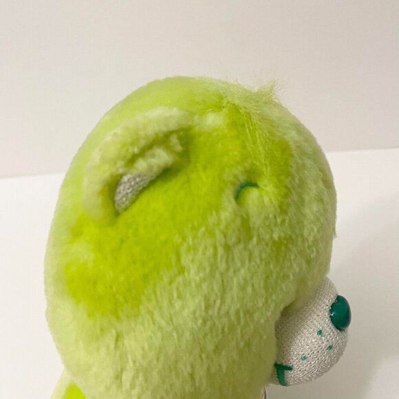 2004 Care Bears Do Your Best Green Kite Plush Toy 12 Inch Stuffed Toy - Picture 15 of 16